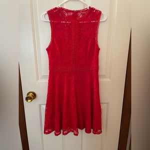 Red Lace Dress
